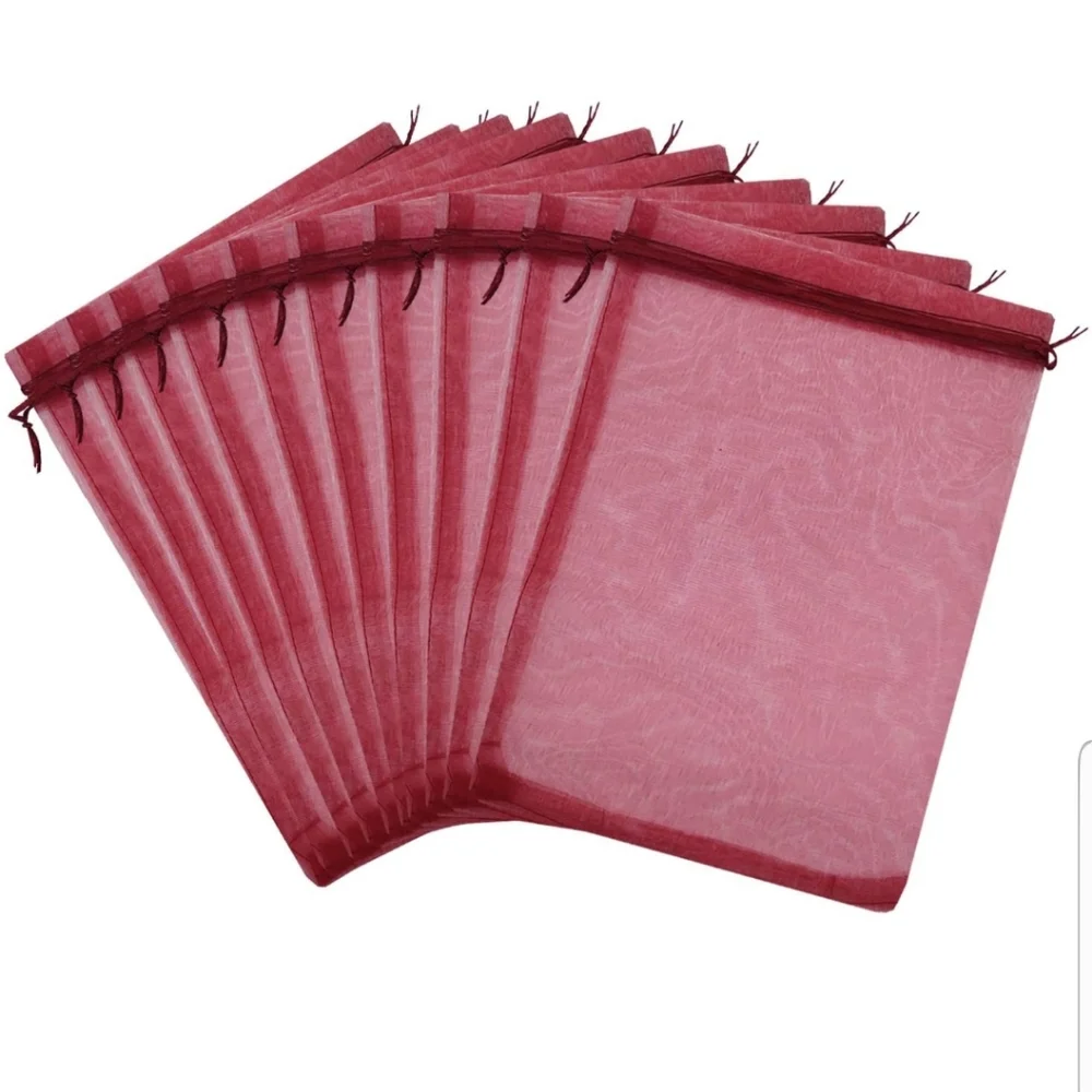 ✅️10 ct 12x16 Inches Organza Gift Bags with …